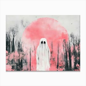 Ghost In The Woods 4 Canvas Print