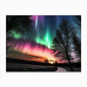 Aurora Borealis 162 Canvas Print