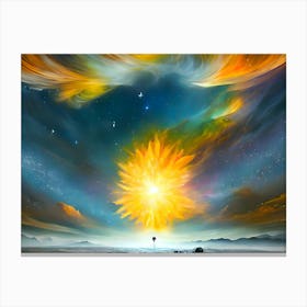 Sun In The Sky Canvas Print