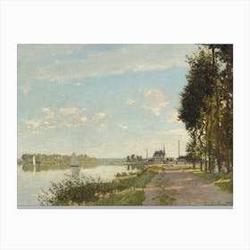 Argenteuil (1872), Claude Monet Canvas Print