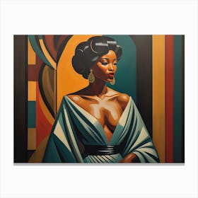 African Woman Canvas Print