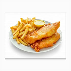 Fish And Chips 9 Canvas Print