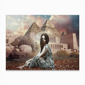 Egyptian Woman Canvas Print