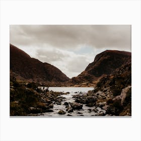 Mountain Stream In Ireland Ii Canvas Print