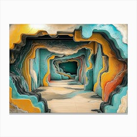 Cave Painting Canvas Print