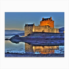 Eilean Donan Castle Scotland HDR 2 Canvas Print