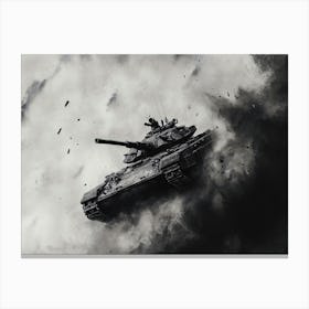 World Of Tanks 2 Canvas Print