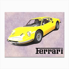 Ferrari Dino 246 GT Canvas Print