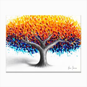 Humanity Tree Canvas Print