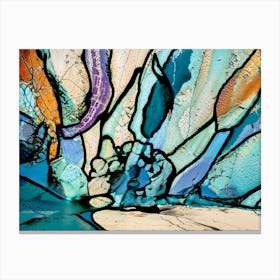 Abstract composition Canvas Print