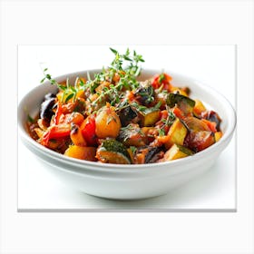 Vegetables In A Bowl 1 Canvas Print