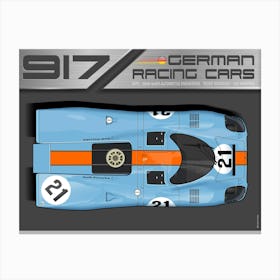 Porsche 917 No. 21 Canvas Print