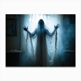 Ghost In A Room Canvas Print