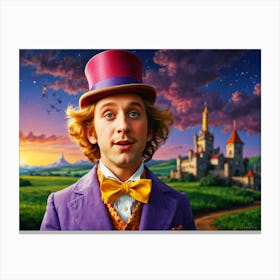 Charlie And The Chocolate Factory Canvas Print