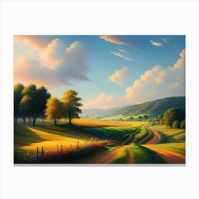 Country Road 6 Canvas Print