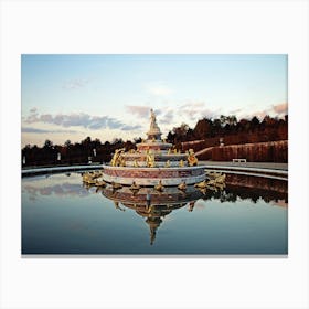Versailles Fountain Canvas Print