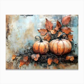 The Pumpkin Harvest 19 Canvas Print