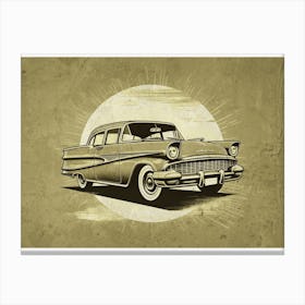 Chevrolet Bel Air Canvas Print