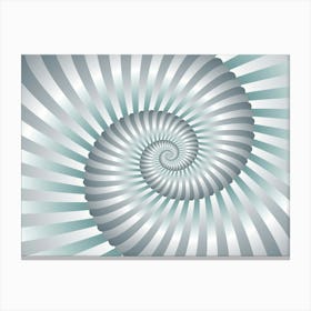 Fabric Look Swirl Pattern Canvas Print