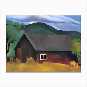 Georgia O'Keeffe - My Shanty, Lake George Canvas Print