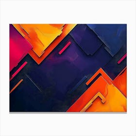 Colorful Abstract 1 Canvas Print