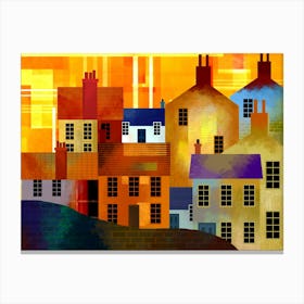 Townscape Canvas Print