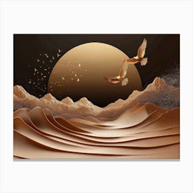 Sand Dunes Canvas Print