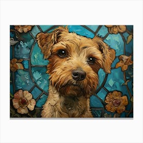 Lakeland Terrier Fine Art Portrait 1 Canvas Print