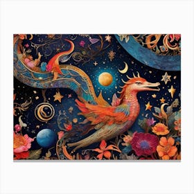 Bird In The Sky Canvas Print