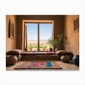 Room In The Desert 1 Canvas Print