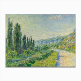 Claude Monet - A Road Canvas Print