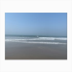 The beach Canvas Print