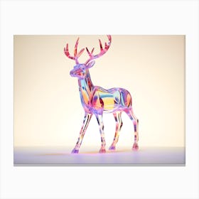 Deer Stock Videos & Royalty-Free Footage Canvas Print