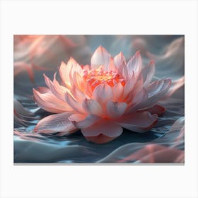 Lotus Flower 61 Canvas Print