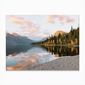 Montana Lake View Canvas Print