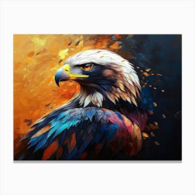 Eagle Painting Canvas Print