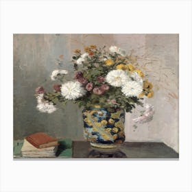 Flowers In A Vase 35 Canvas Print