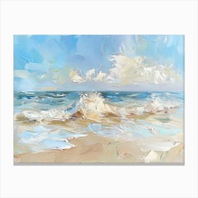 Coastal Impression Dynamic Waves 8 Canvas Print