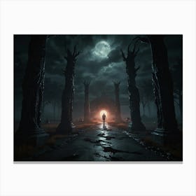 Dark Forest 1 Canvas Print