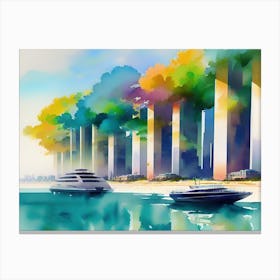 Skyscrapers Canvas Print