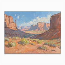 Western Landscapes Monument Valley 2 Canvas Print
