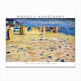 Wassily Kandinsky Holland Beach Canvas Print