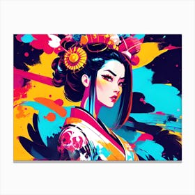 Geisha 129 Canvas Print