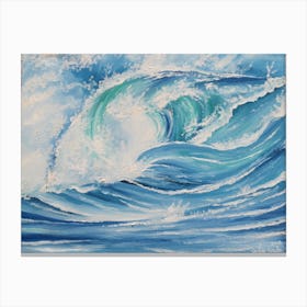 Ocean Wave 2 Canvas Print