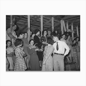 Fais Do Do Near Crowley, Louisiana, These Are Gatherings Of Local Country People Usually Of French Origin Who Ar Canvas Print
