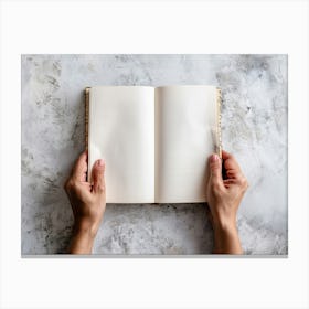 Blank Book (22) Canvas Print