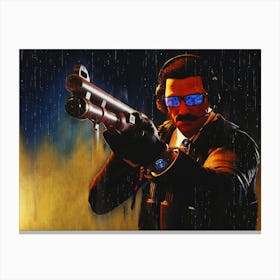 Warden Rainbow Six Siege Canvas Print