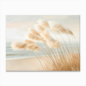 Pampas Grass To Dream About Canvas Print