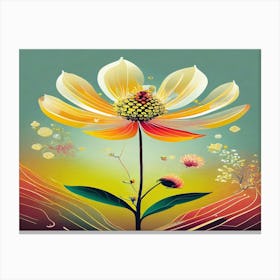 Flower Painting 4 Canvas Print