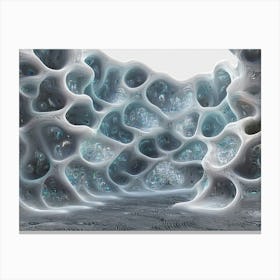 3d Abstract Pattern Canvas Print